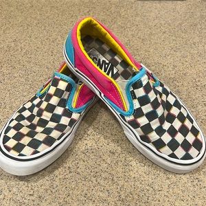 Multi Colored Vans
